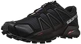 SALOMON Speedcross 4, Zapatillas Hombre, Black Metallic, 43 1/3 EU