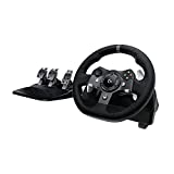Logitech G920 Driving Force Volante de Carreras y Pedales, Force Feedback, Aluminio Anodizado,...